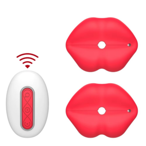 Lips - Breast Clamp Vibrators + Remote